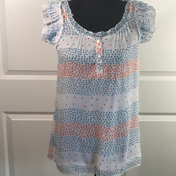 🎉 Sale CHARLOTTE Russe Sleeveless Blouse - Picture 1 of 7